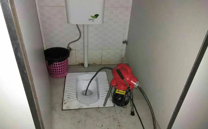 准格尔蹲便疏通